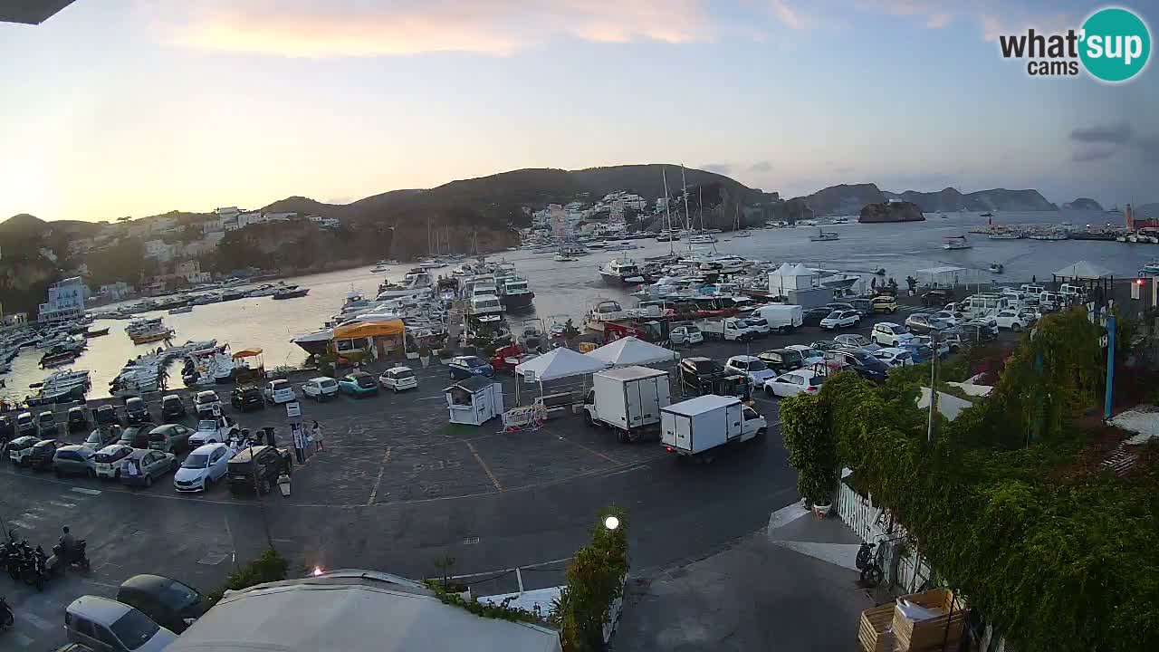 Ponza port webcam – Island of Ponza