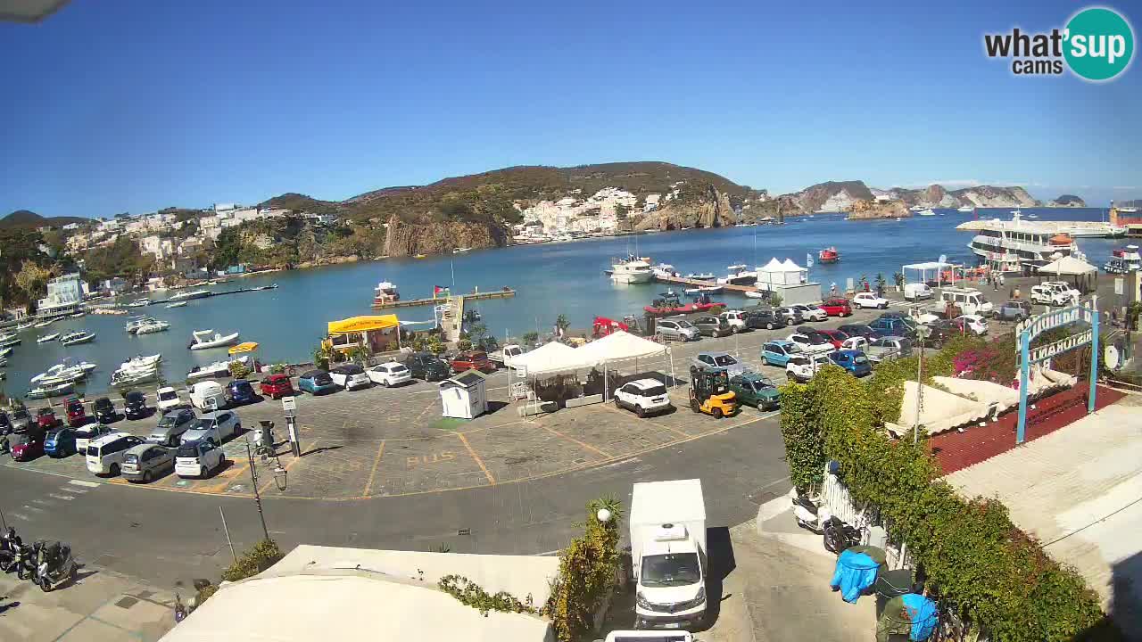 Ponza port webcam – Island of Ponza