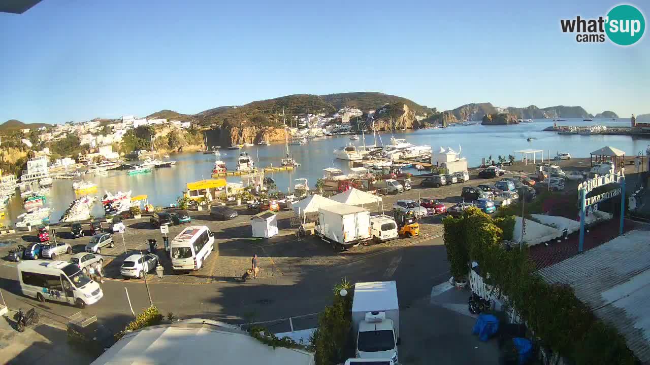 Ponza port webcam – Island of Ponza
