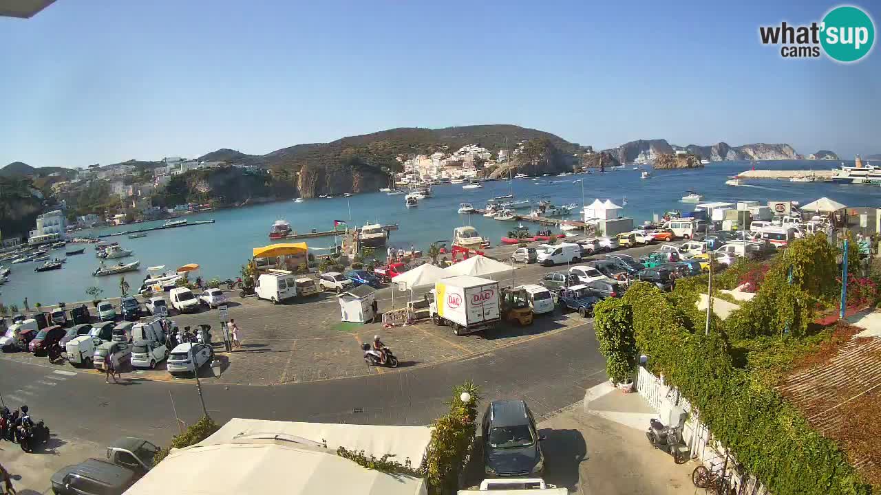Ponza port webcam – Island of Ponza