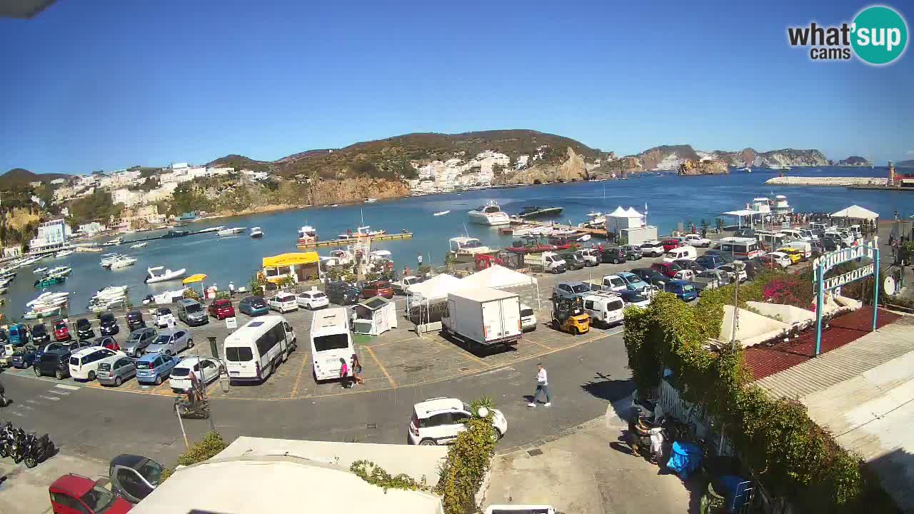 Ponza port webcam – Island of Ponza