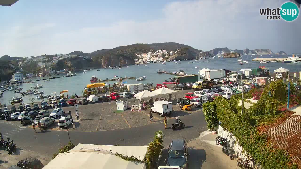 Ponza port webcam – Island of Ponza