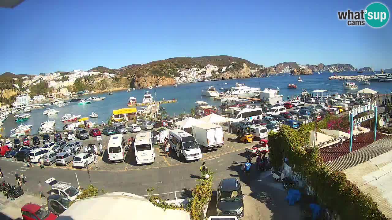 Ponza port webcam – Island of Ponza