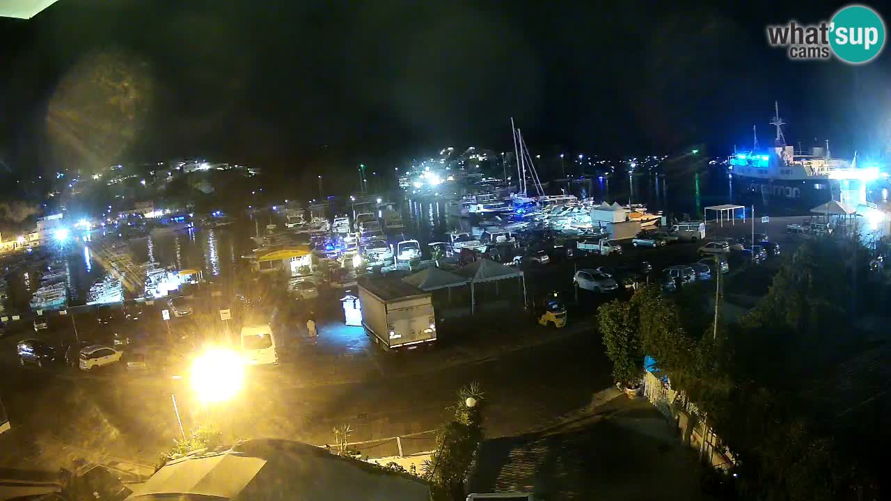 Insel Ponza Hafen webcam – Italien