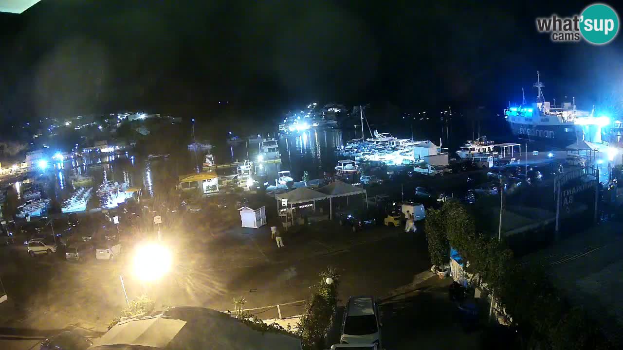Insel Ponza Hafen webcam – Italien