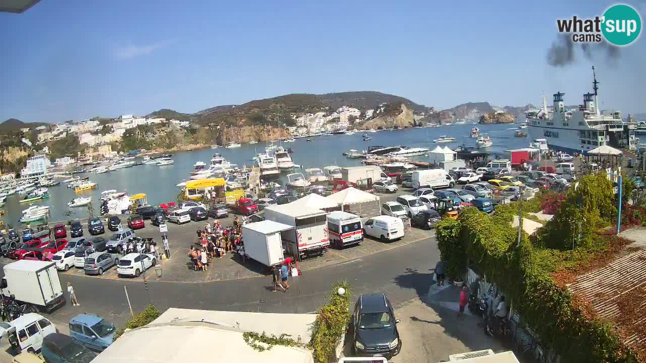 Ponza port webcam – Island of Ponza