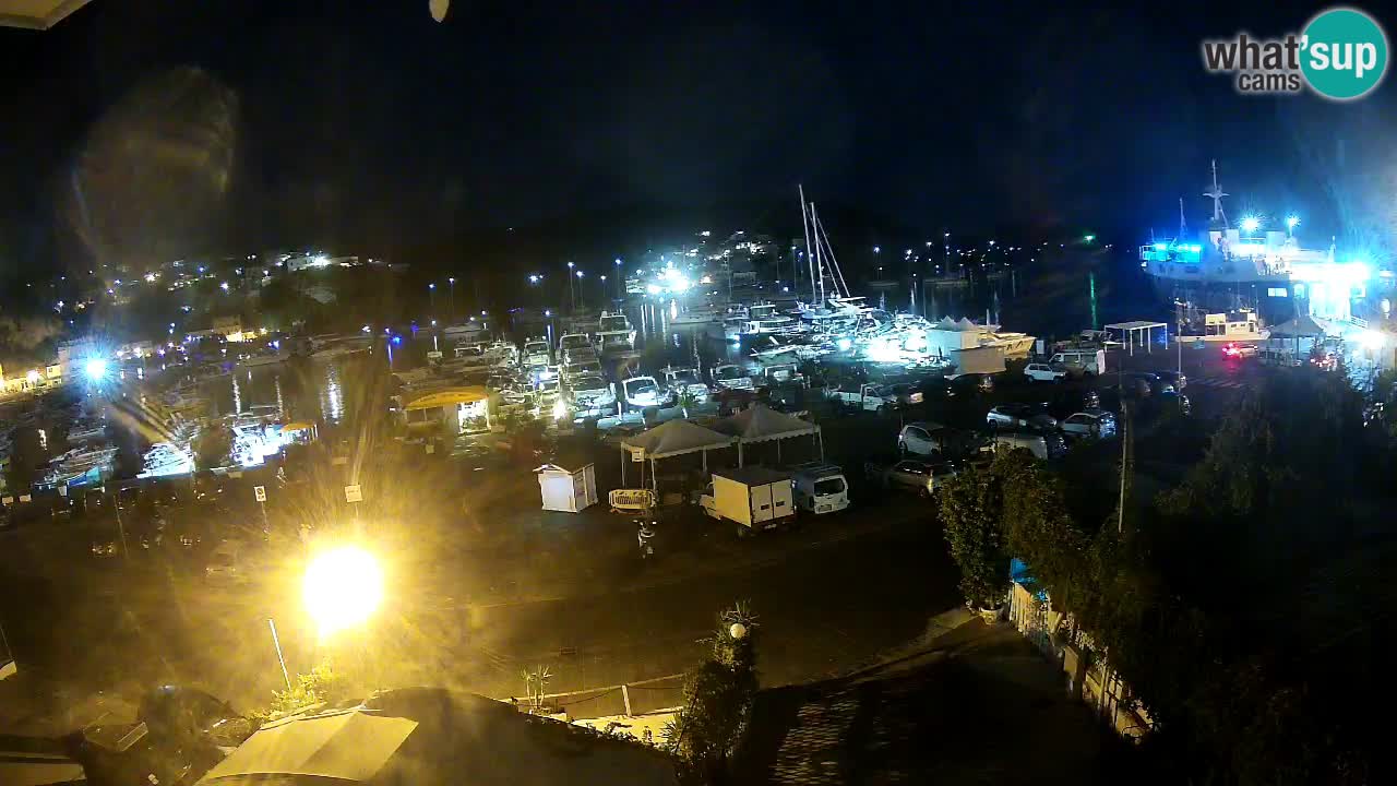 Insel Ponza Hafen webcam – Italien
