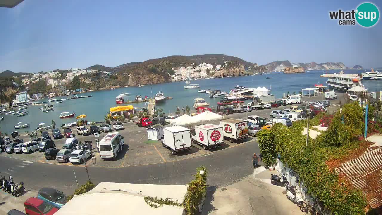Webcam du port de Ponza – Île de Ponza