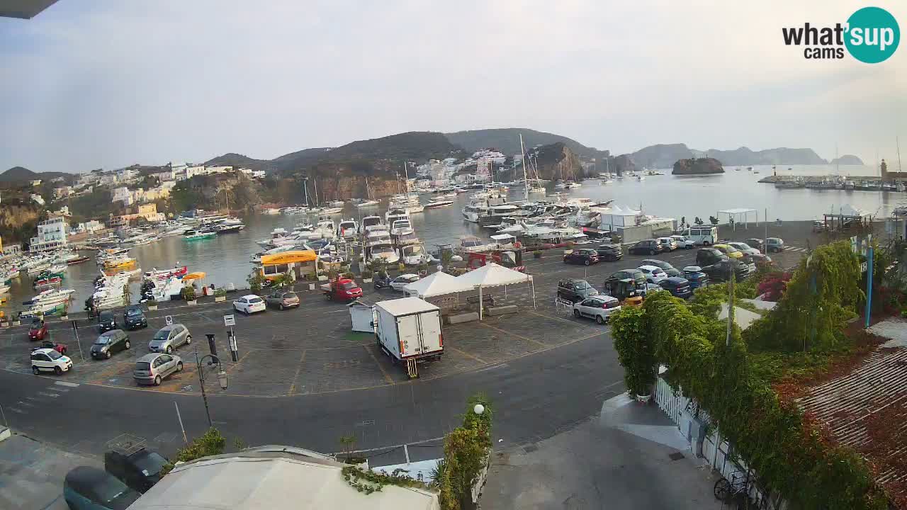 Webcam du port de Ponza – Île de Ponza