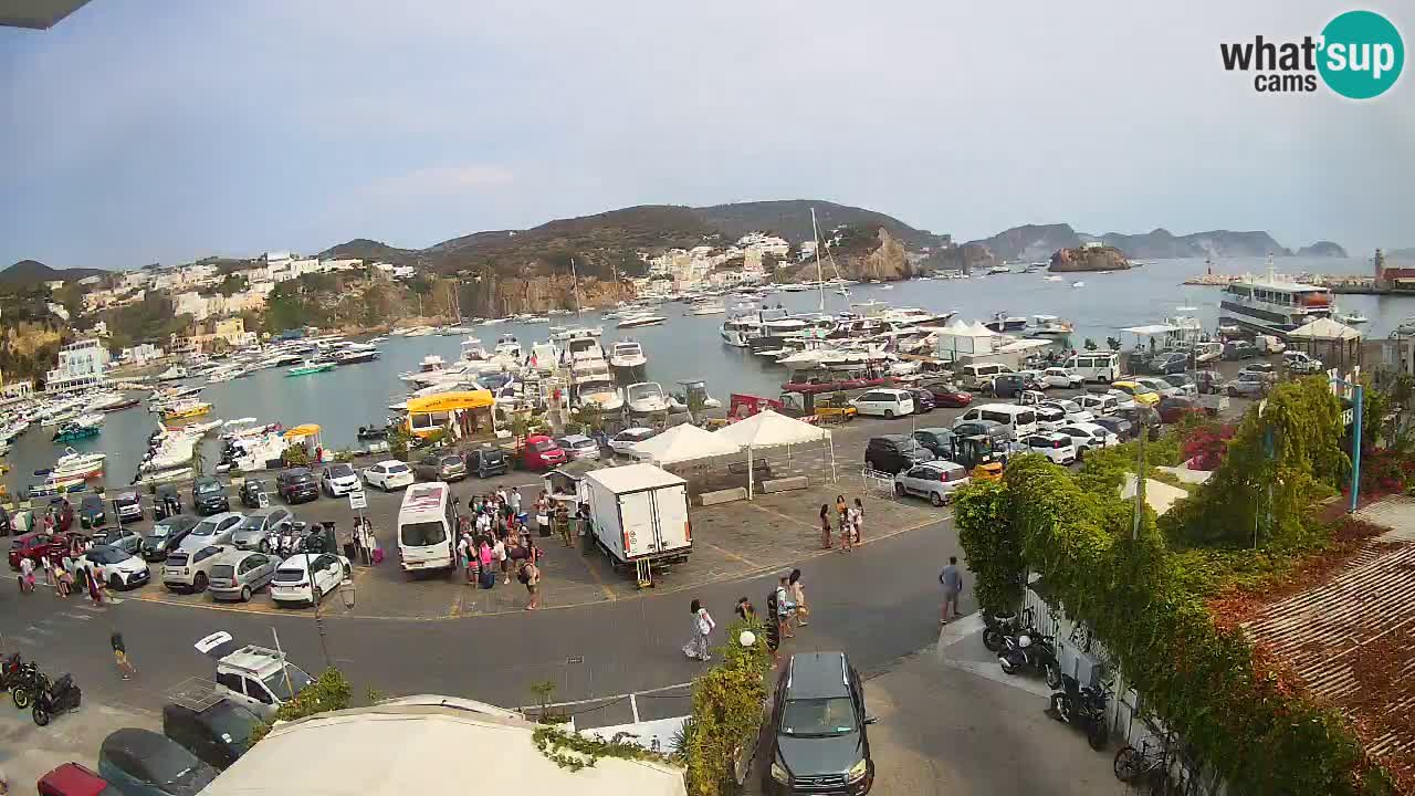 Webcam du port de Ponza – Île de Ponza