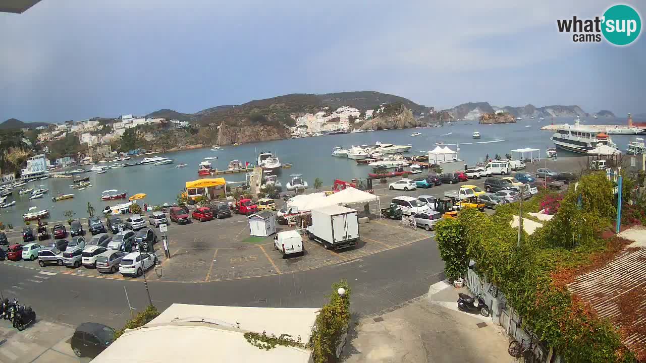 Pristanišče Ponza spletna kamera – Otok Ponza
