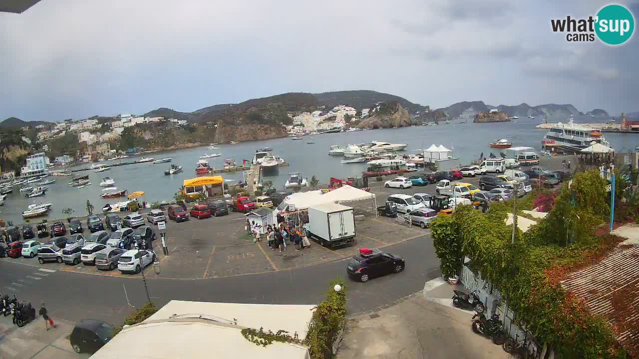Webcam du port de Ponza – Île de Ponza