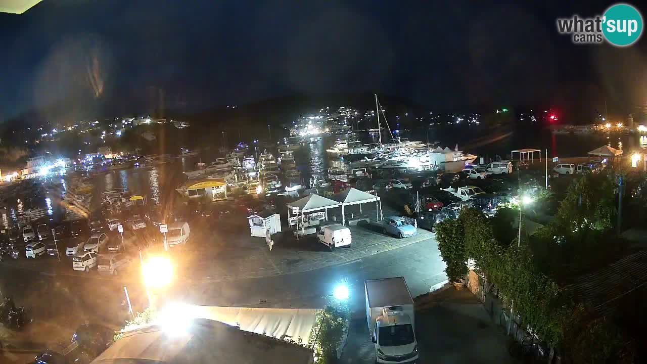 Insel Ponza Hafen webcam – Italien