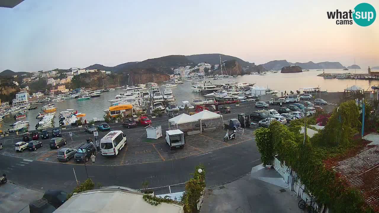 Ponza port webcam – Island of Ponza