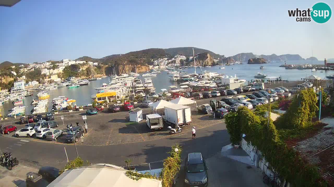 Ponza port webcam – Island of Ponza