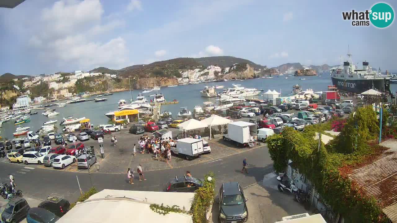 Ponza port webcam – Island of Ponza