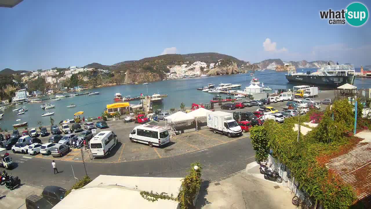Webcam del puerto de Ponza – Isla de Ponza