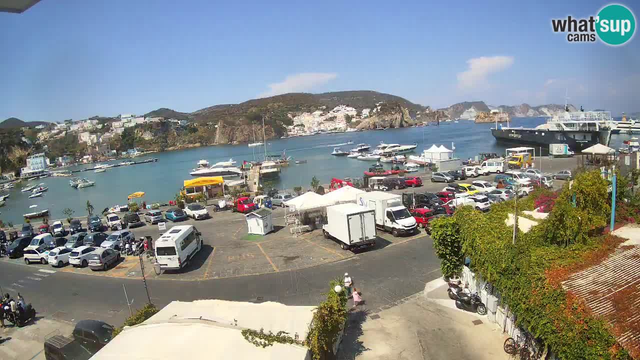 Webcam del puerto de Ponza – Isla de Ponza