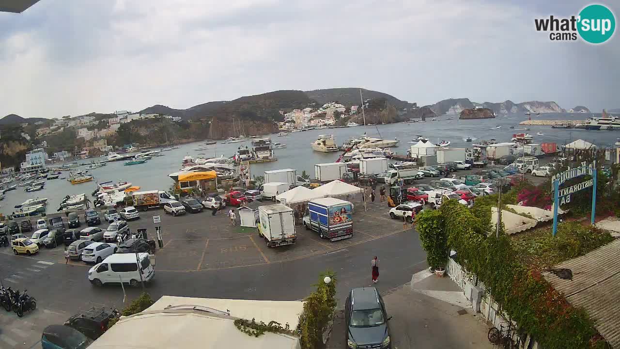 Ponza port webcam – Island of Ponza