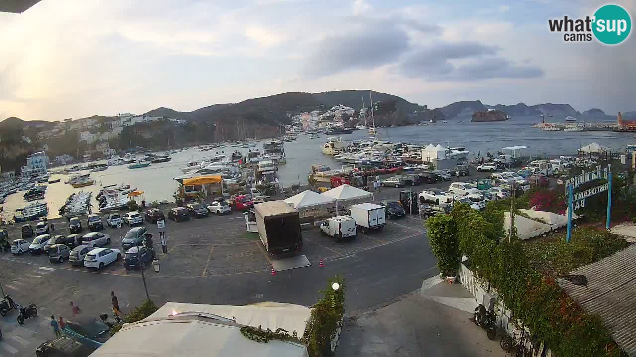 Webcam du port de Ponza – Île de Ponza