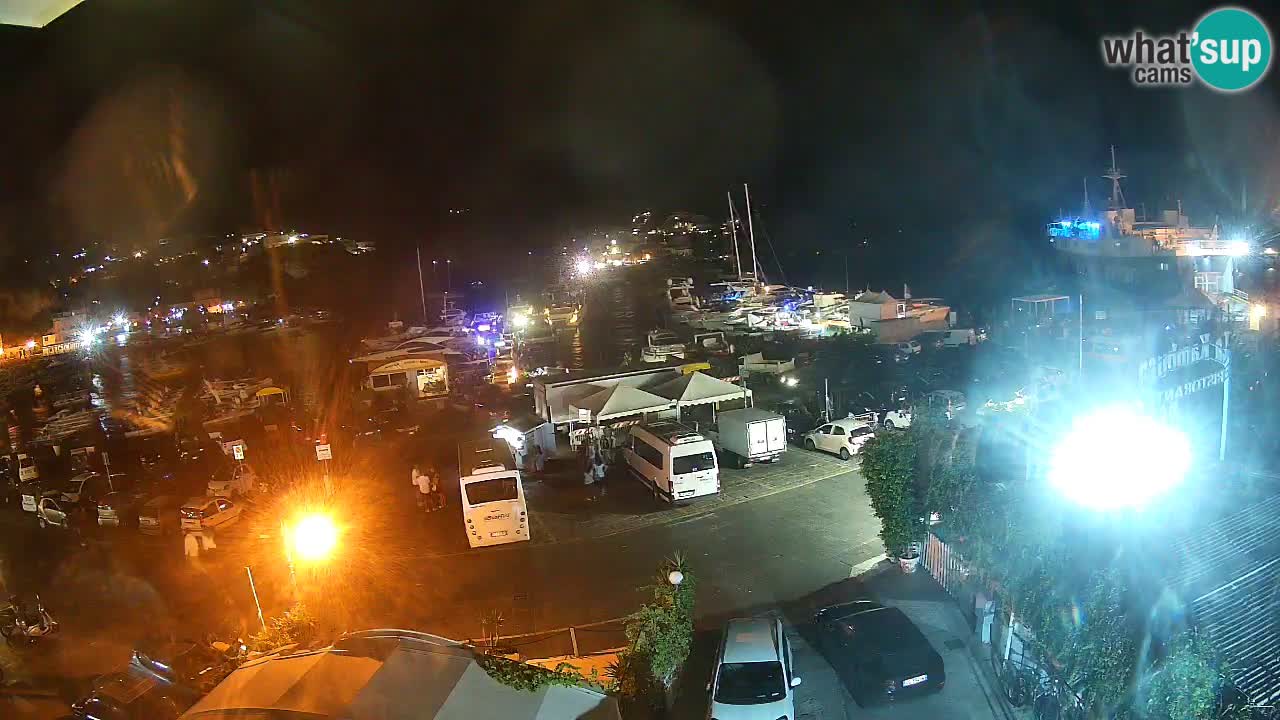 Webcam du port de Ponza – Île de Ponza