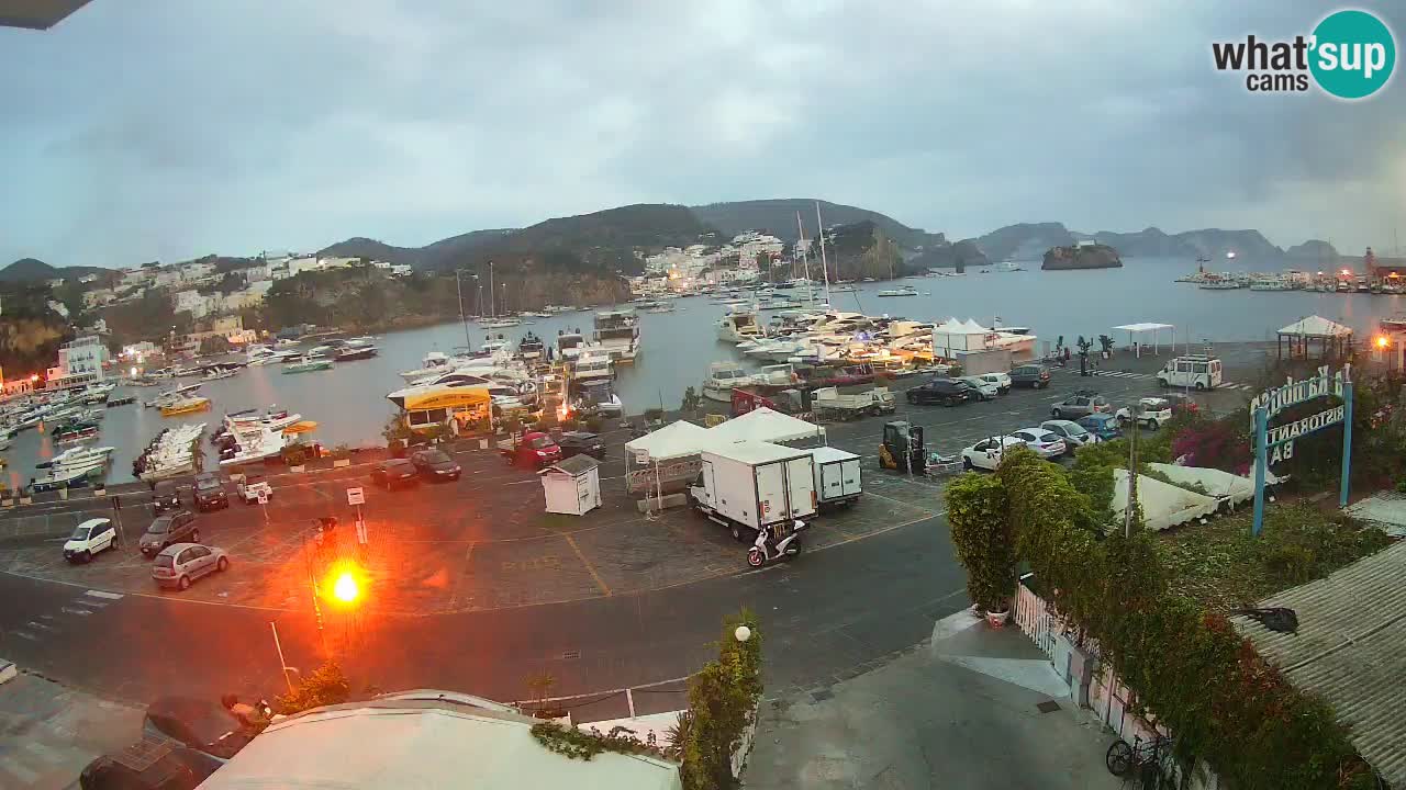 Webcam du port de Ponza – Île de Ponza