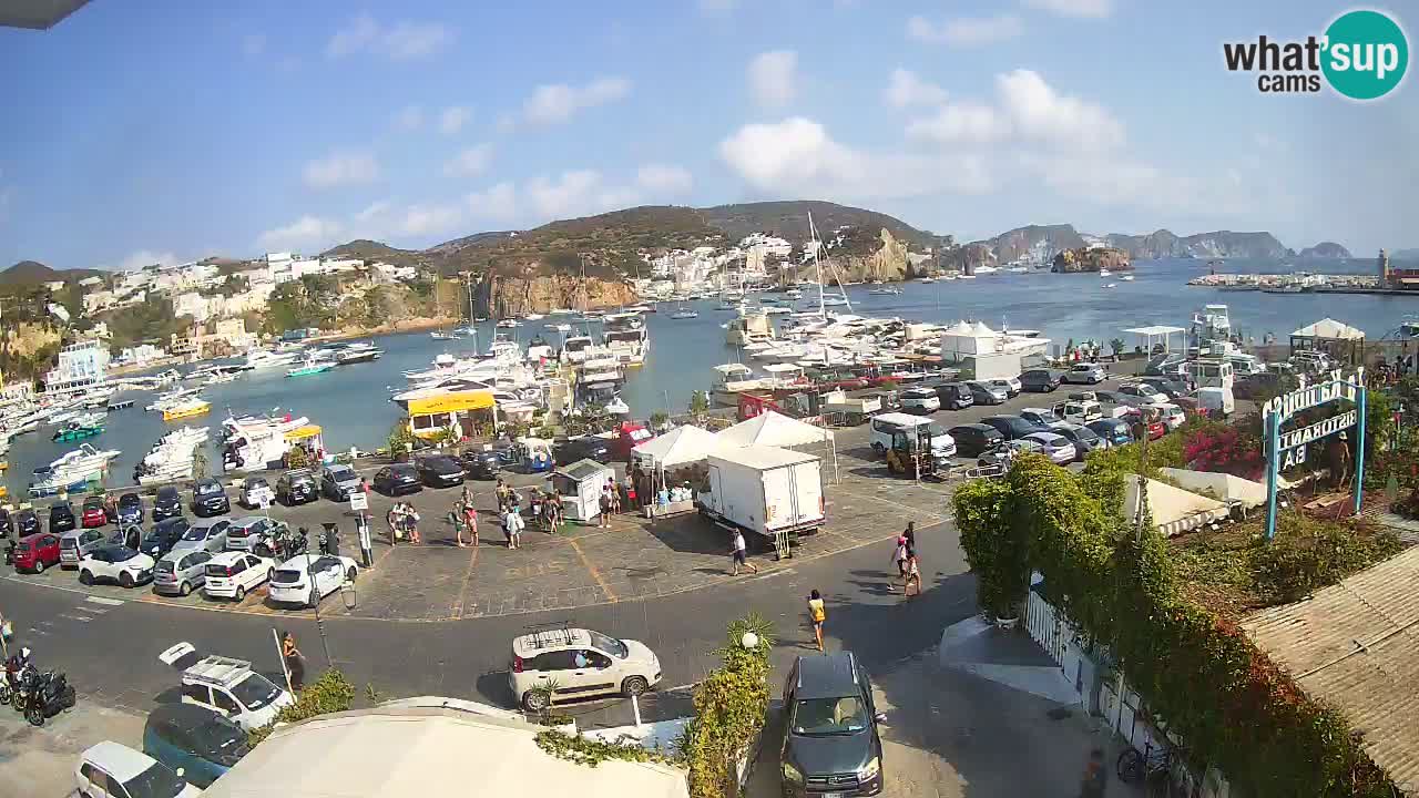 Webcam du port de Ponza – Île de Ponza