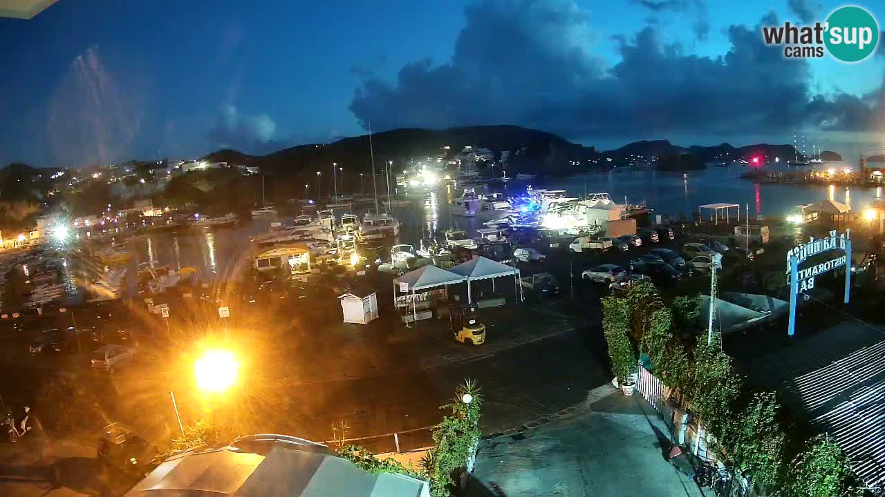 Ponza port webcam – Island of Ponza