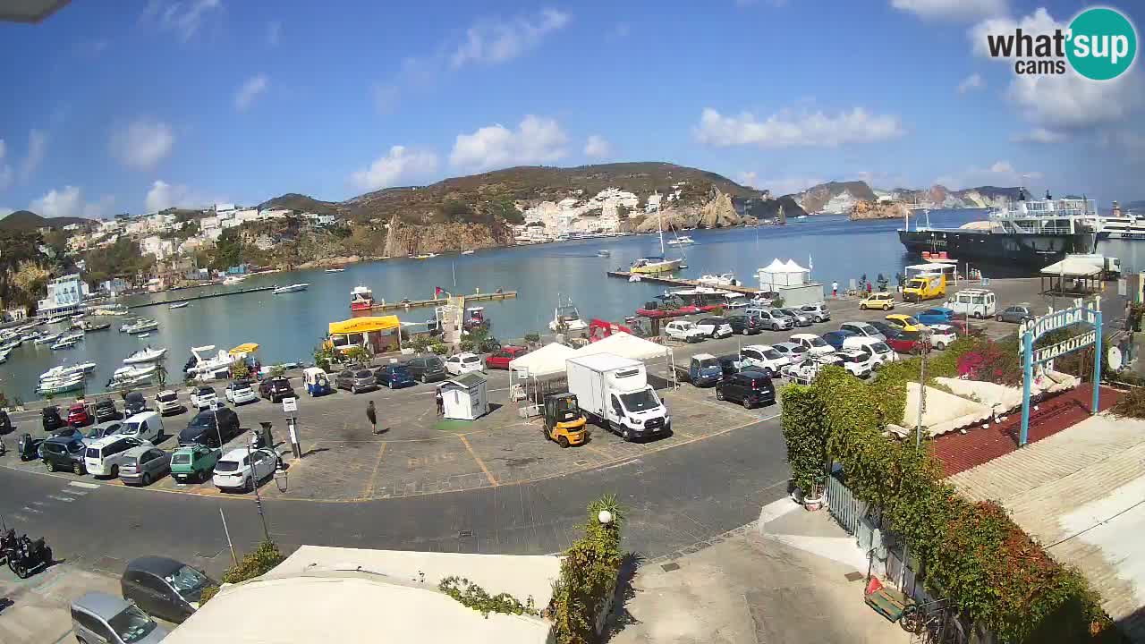 Ponza port webcam – Island of Ponza