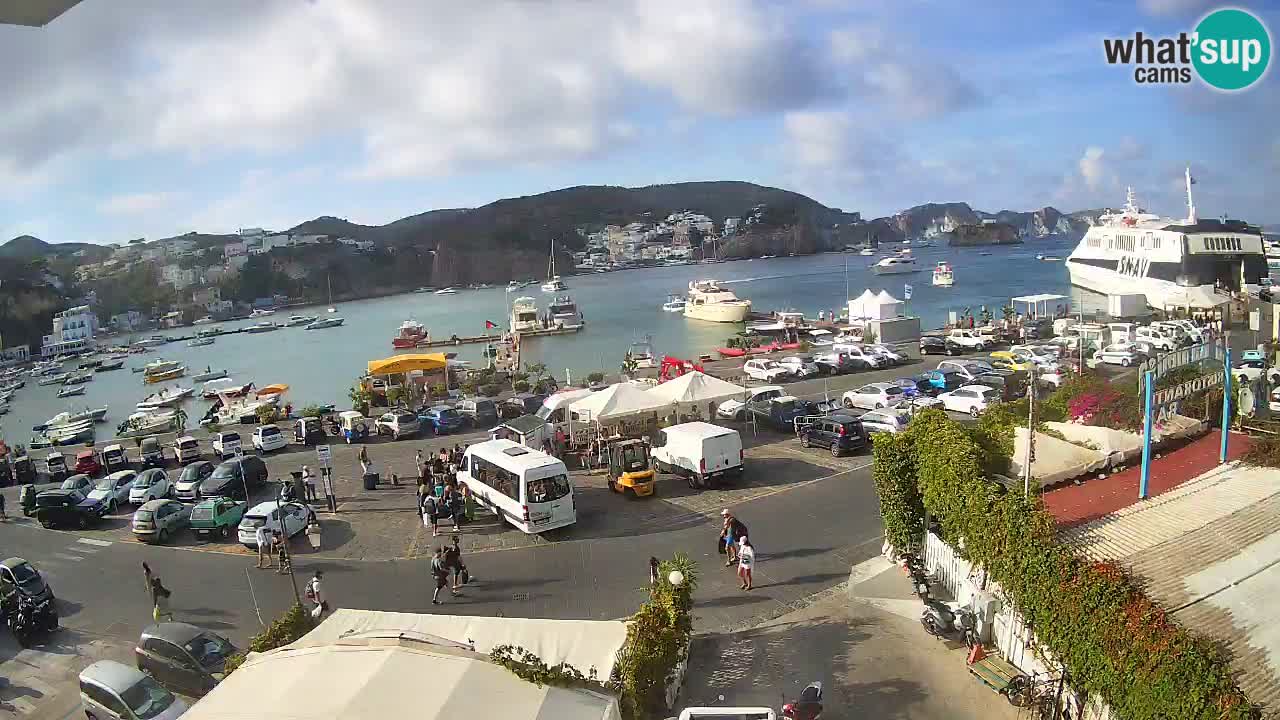 Webcam del puerto de Ponza – Isla de Ponza