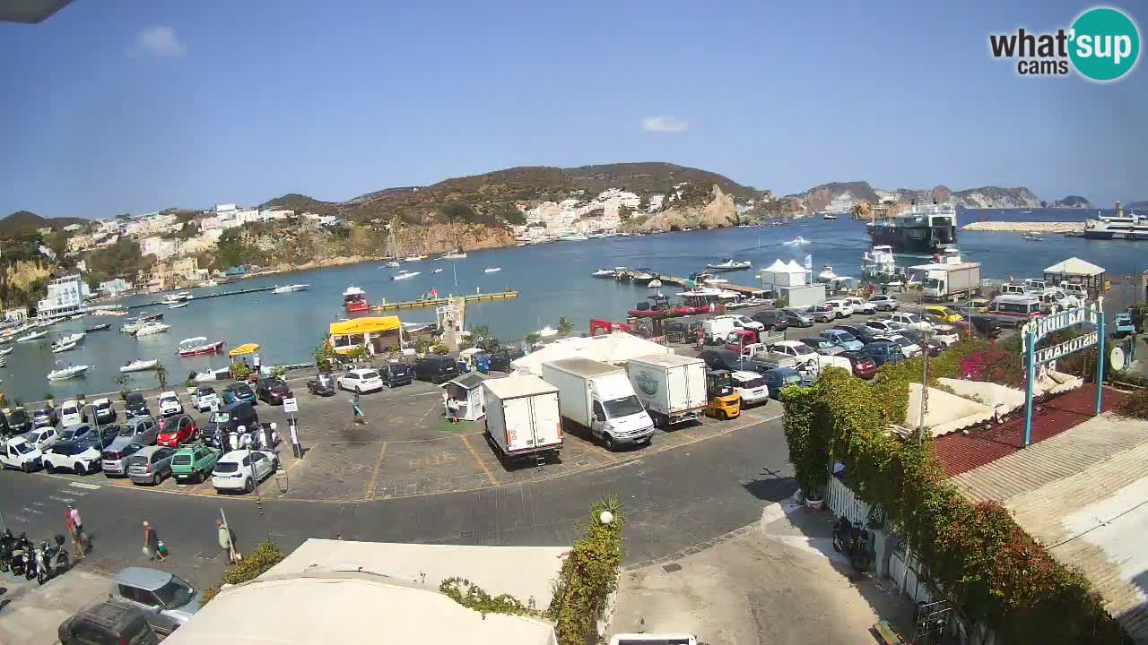 Web kamera luka Ponza – otok Ponza