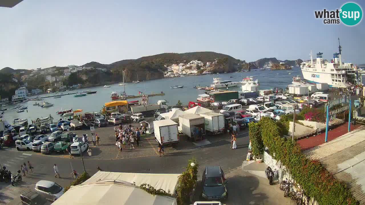 Ponza port webcam – Island of Ponza