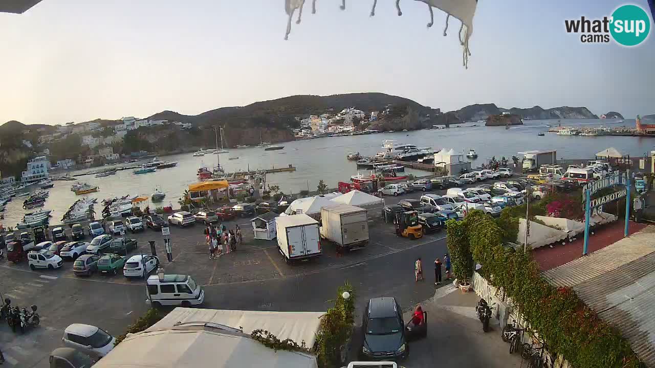 Ponza port webcam – Island of Ponza