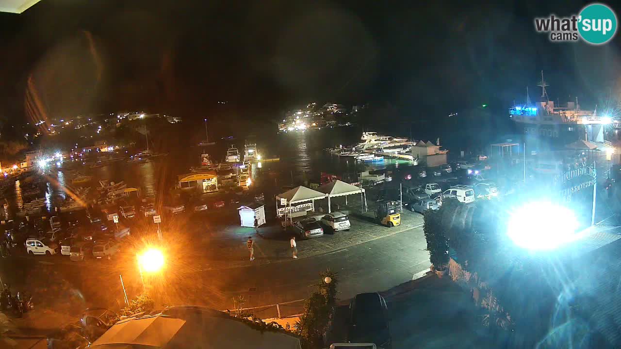 Insel Ponza Hafen webcam – Italien