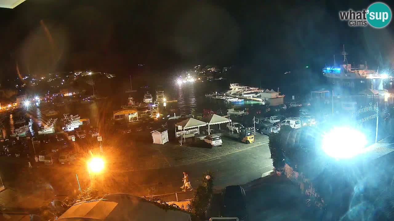 Insel Ponza Hafen webcam – Italien