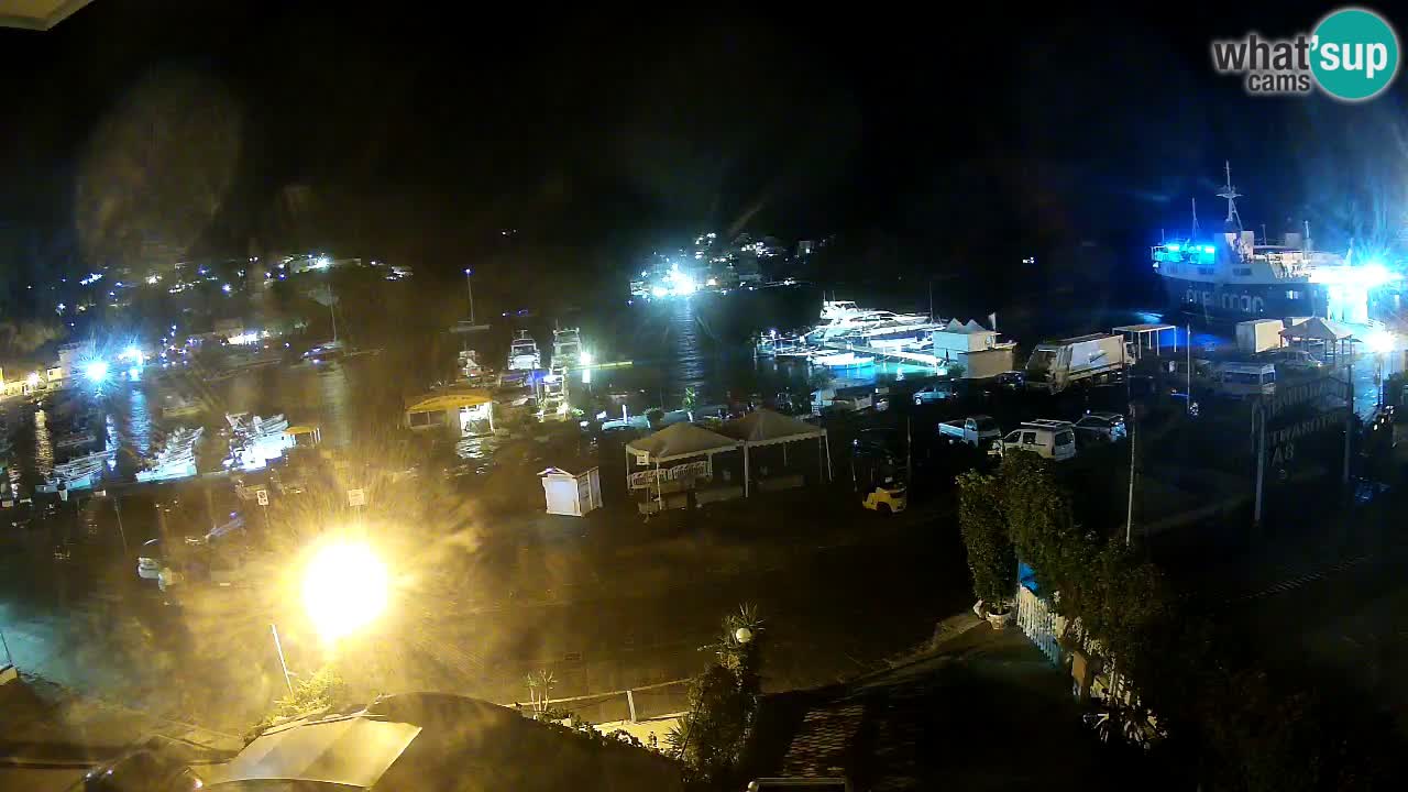 Insel Ponza Hafen webcam – Italien