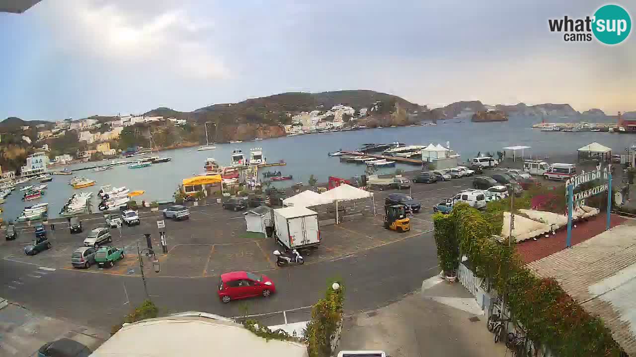 Webcam du port de Ponza – Île de Ponza
