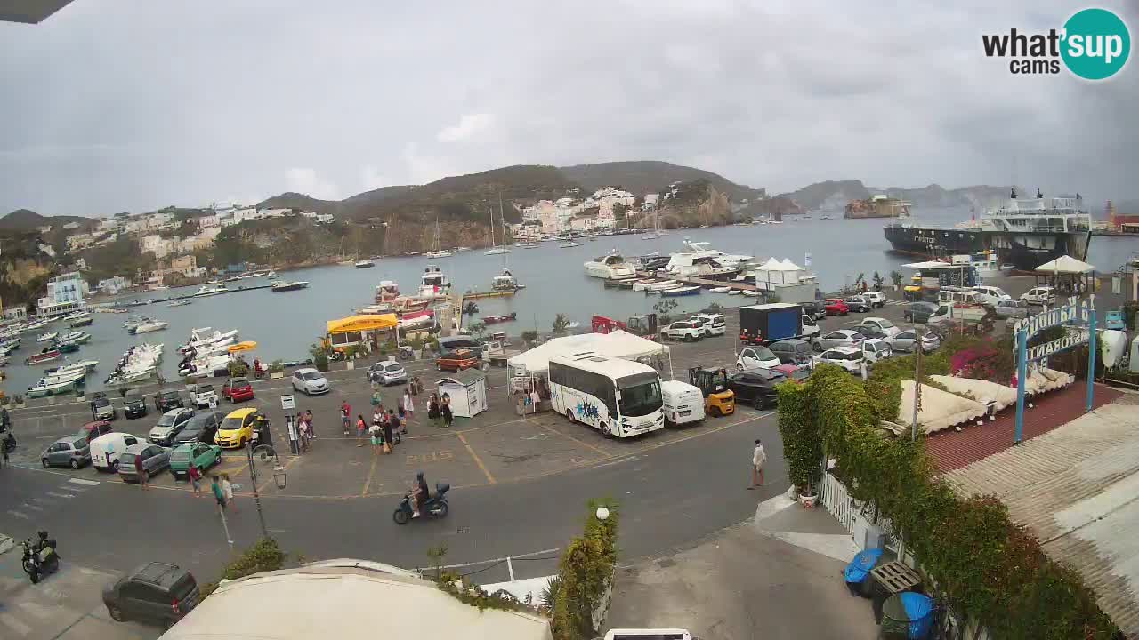 Pristanišče Ponza spletna kamera – Otok Ponza