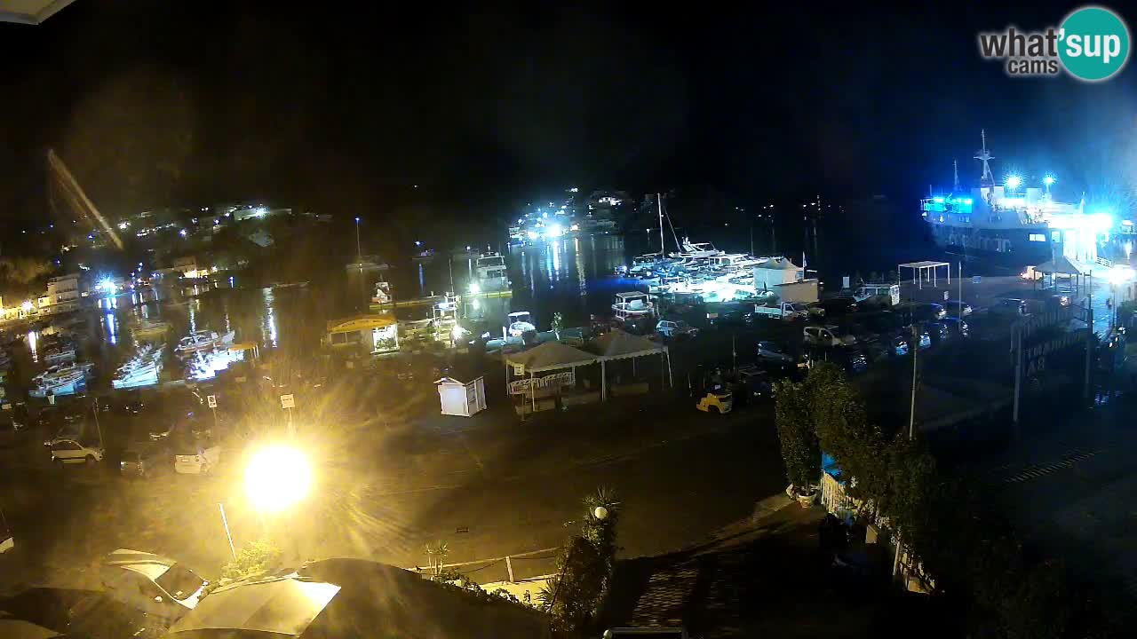 Web kamera luka Ponza – otok Ponza