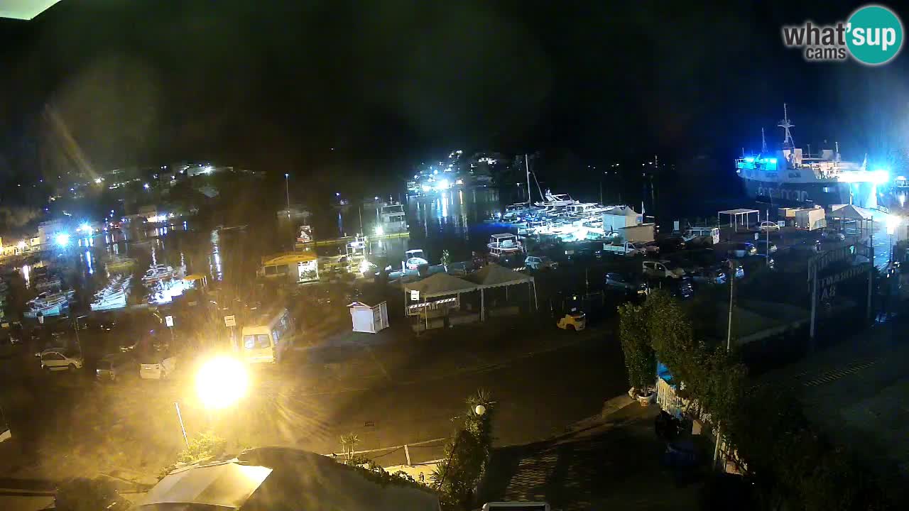 Insel Ponza Hafen webcam – Italien