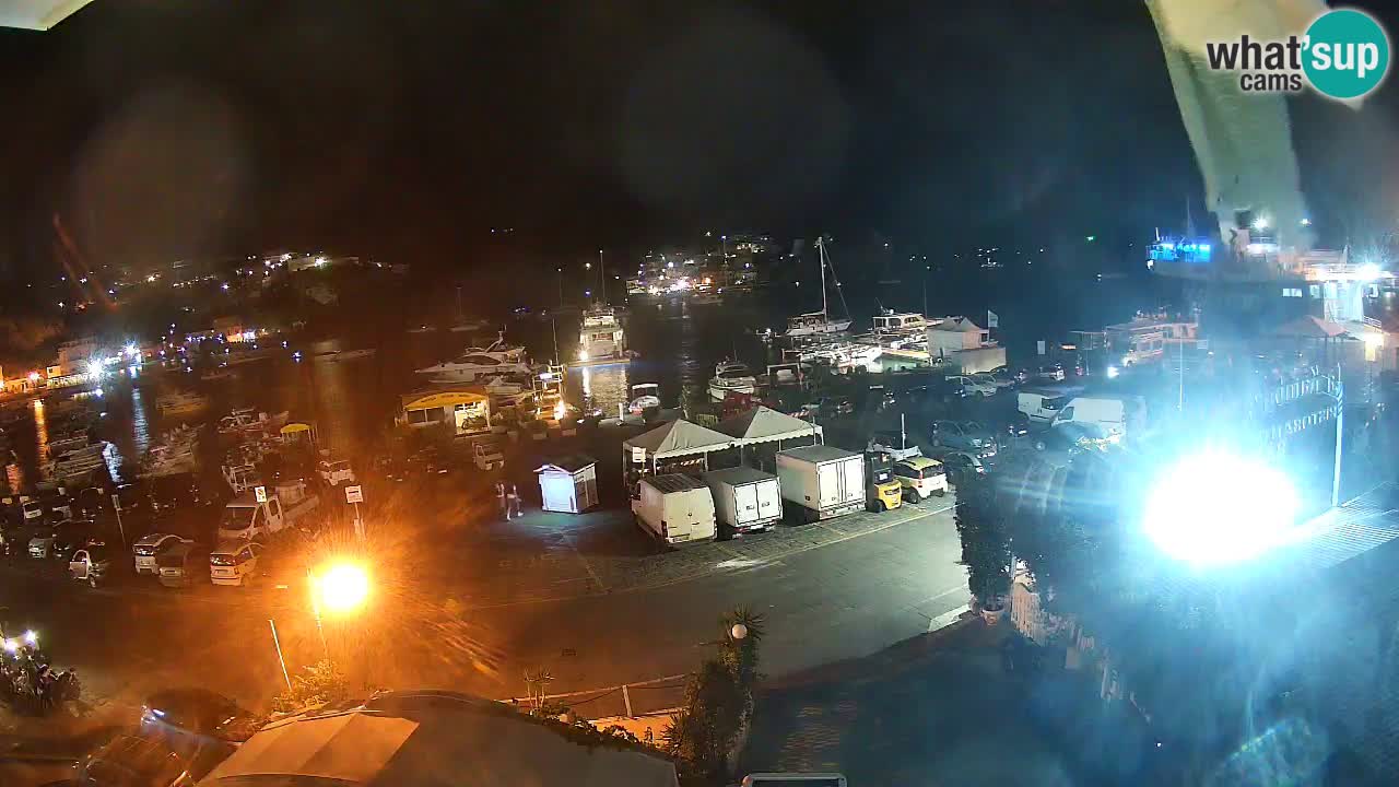 Insel Ponza Hafen webcam – Italien
