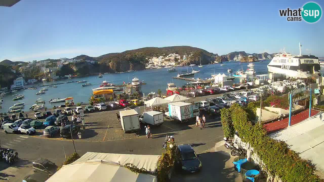 Webcam del puerto de Ponza – Isla de Ponza