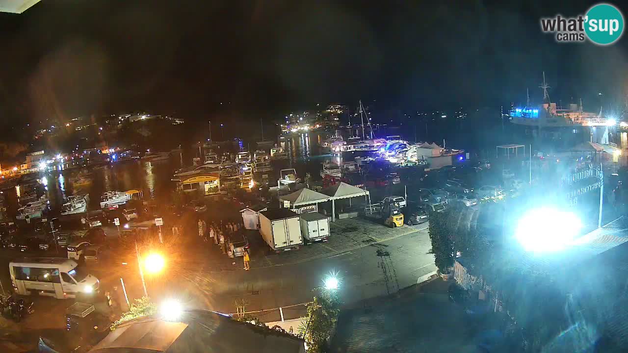 Insel Ponza Hafen webcam – Italien