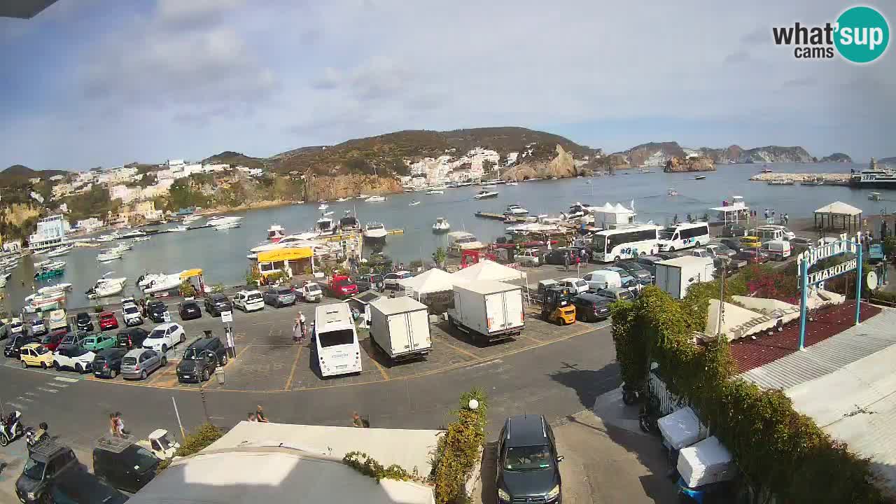 Pristanišče Ponza spletna kamera – Otok Ponza