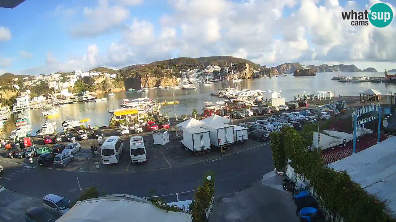 Ponza port webcam – Island of Ponza