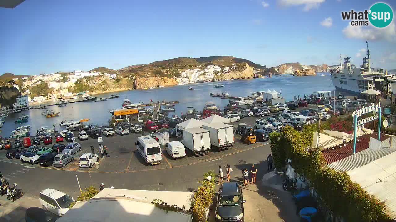 Web kamera luka Ponza – otok Ponza