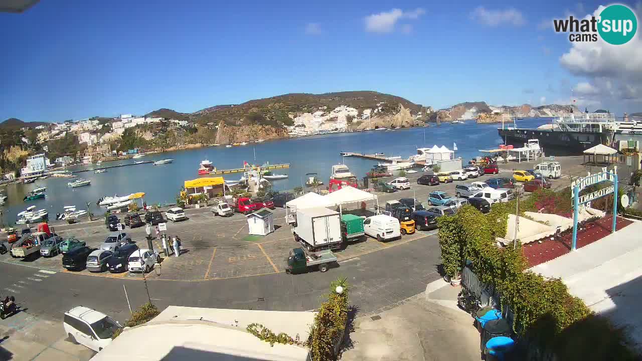 Web kamera luka Ponza – otok Ponza