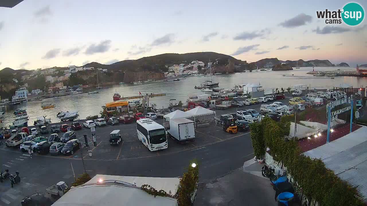 Webcam du port de Ponza – Île de Ponza