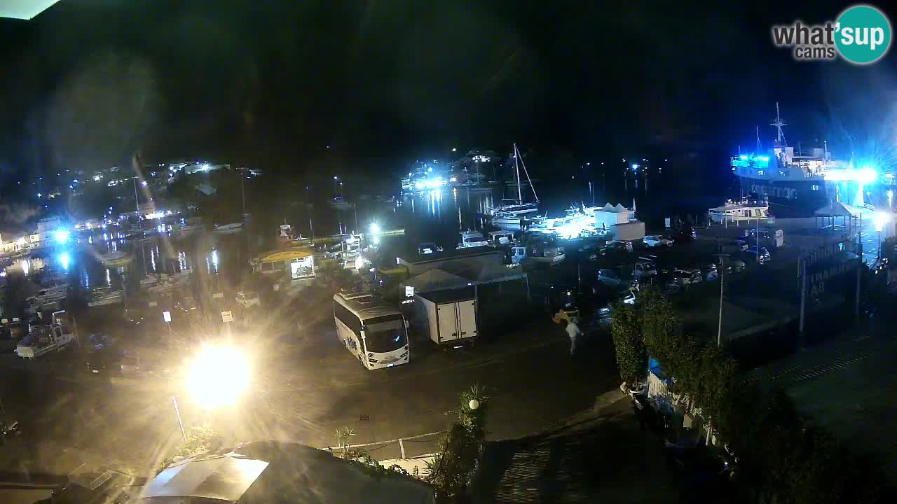 Ponza port webcam – Island of Ponza