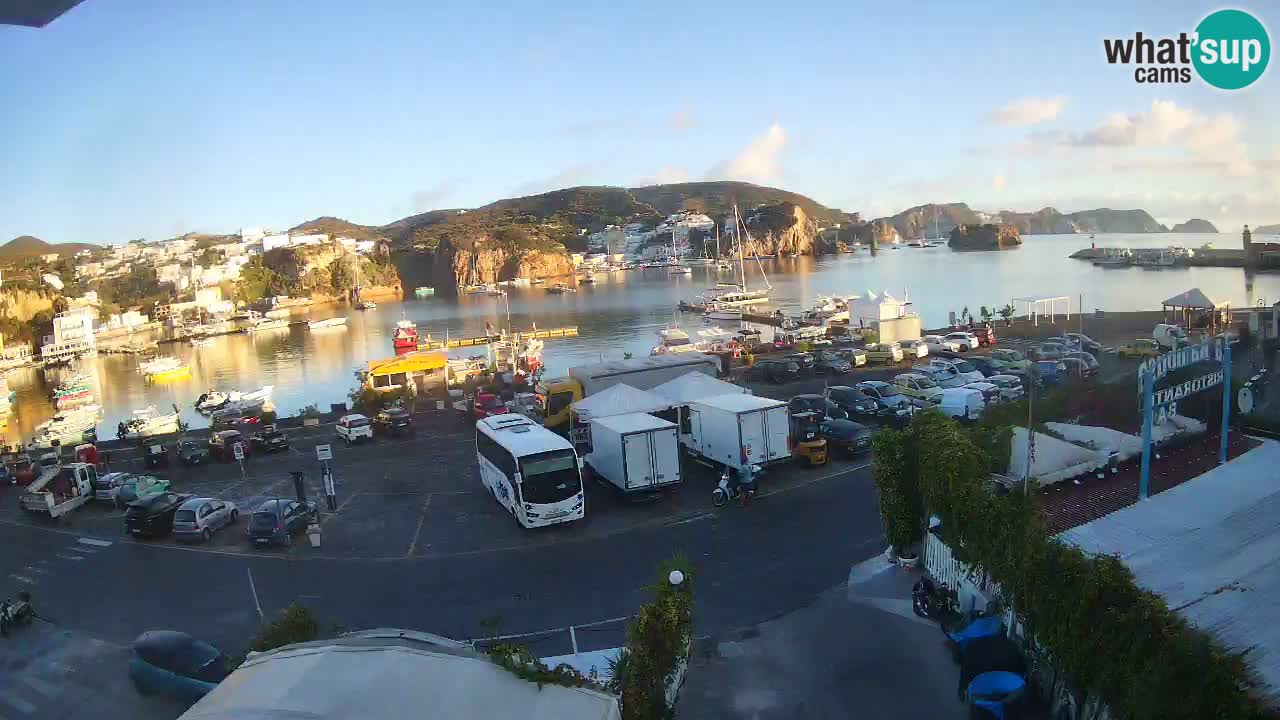 Ponza port webcam – Island of Ponza